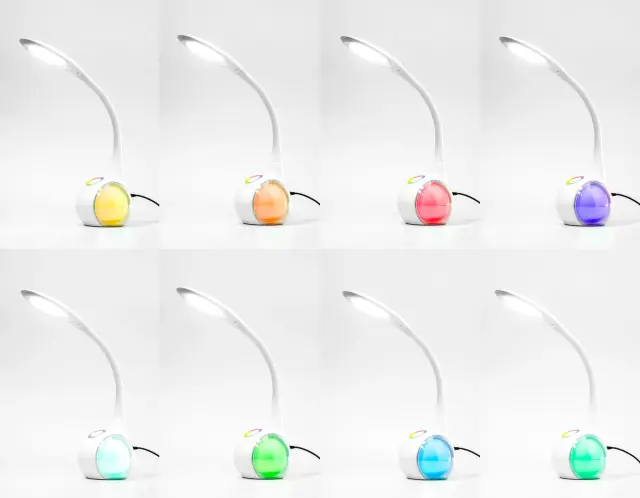 Настольная лампа Ambrella Light DE532 — белый, ракурс 7