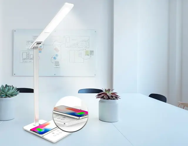 Настольная лампа Ambrella Light DE581 — белый, ракурс 3