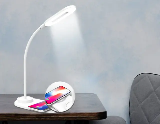 Настольная лампа Ambrella Light DE588 — белый, ракурс 3