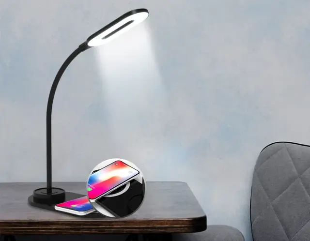 Настольная лампа Ambrella Light DE589 — черный, ракурс 3