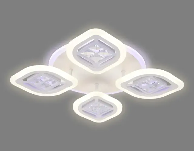 Люстра Ambrella Light FA280 — белый, ракурс 4