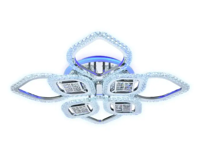 Люстра Ambrella Light FA283 — хром, ракурс 3