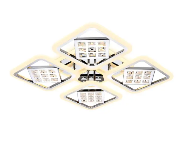 Люстра Ambrella Light FA288 — хром, ракурс 2
