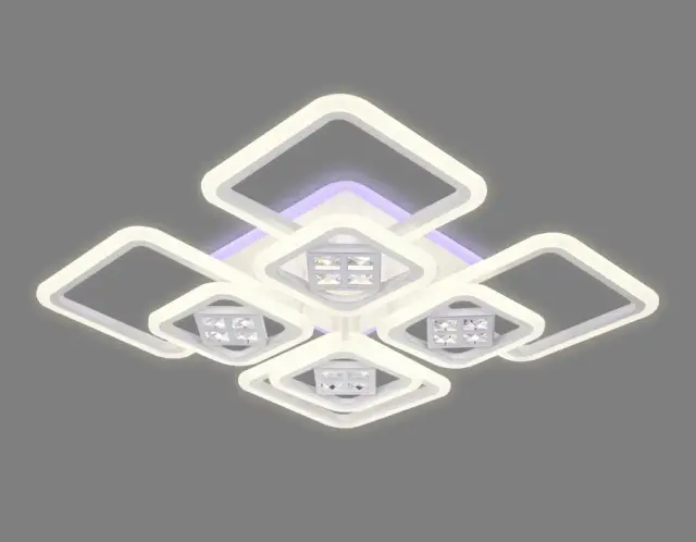 Люстра Ambrella Light FA289 — белый, ракурс 4