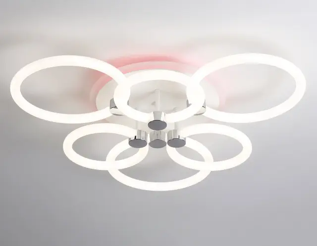 Люстра Ambrella Light FA3844 — белый, ракурс 2