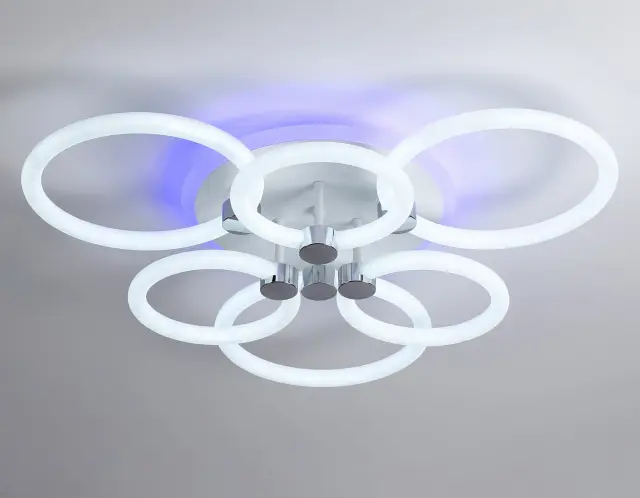 Люстра Ambrella Light FA3844 — белый, ракурс 4