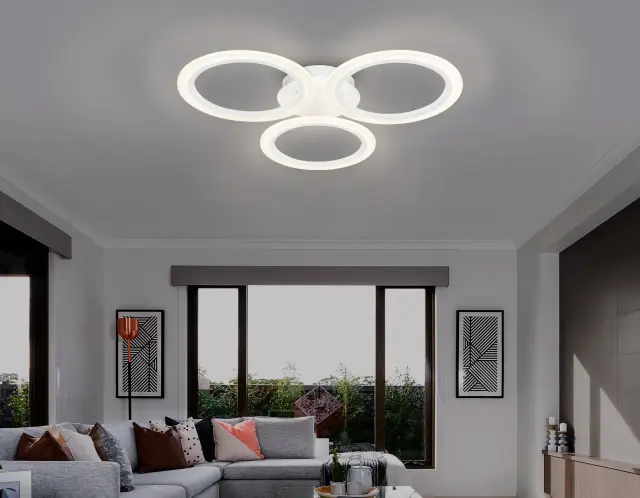 Люстра Ambrella Light FA4052 — белый, ракурс 2