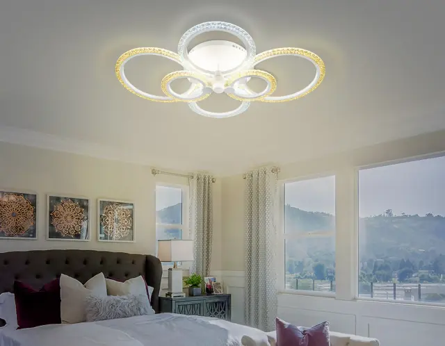 Люстра Ambrella Light FA4065 — белый, ракурс 2