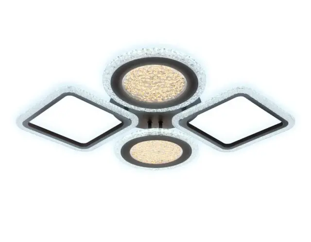 Люстра Ambrella Light FA431 — коричневый, ракурс 3