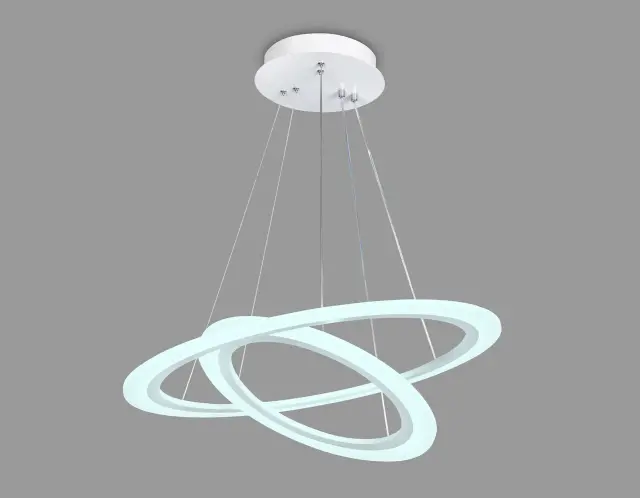 Светильник Ambrella Light FA4355 — белый, ракурс 4