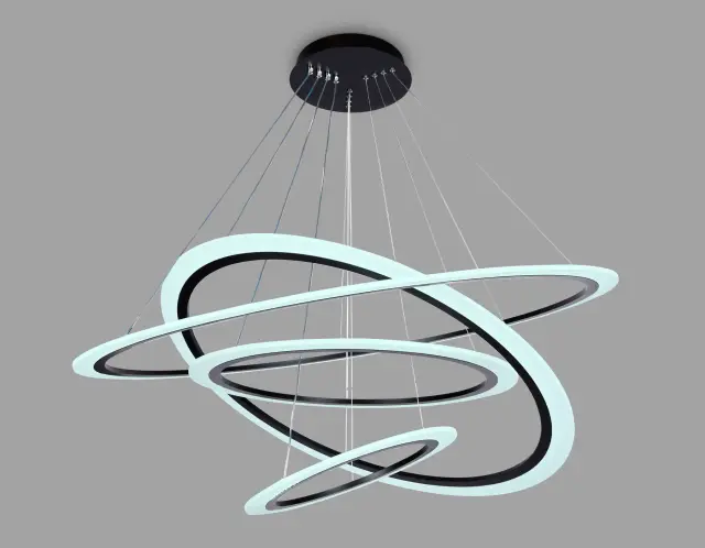 Светильник Ambrella Light FA4365 — черный, ракурс 4