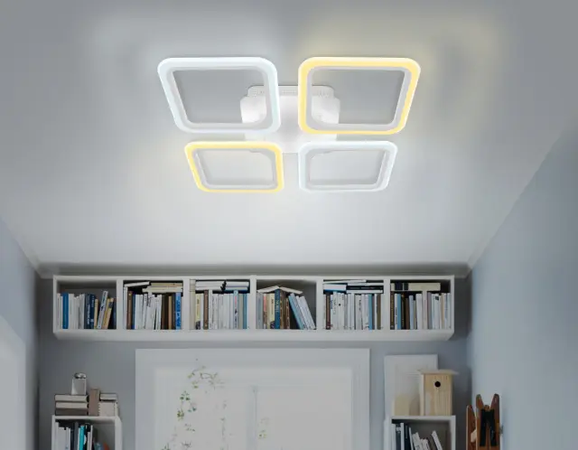 Люстра Ambrella Light FA4375 — белый, ракурс 2