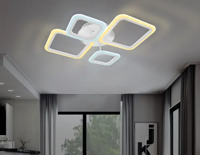 Люстра Ambrella Light FA4382 — белый, ракурс 2