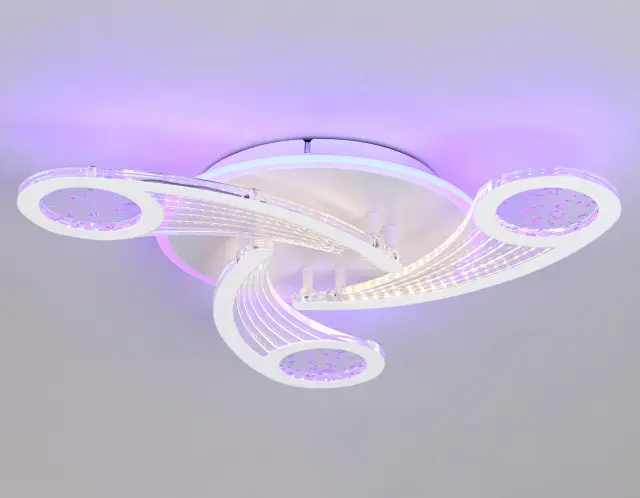 Люстра Ambrella Light FA4475 — белый, ракурс 6