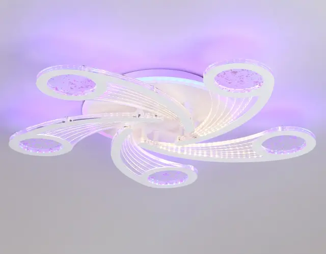 Люстра Ambrella Light FA4476 — белый, ракурс 7