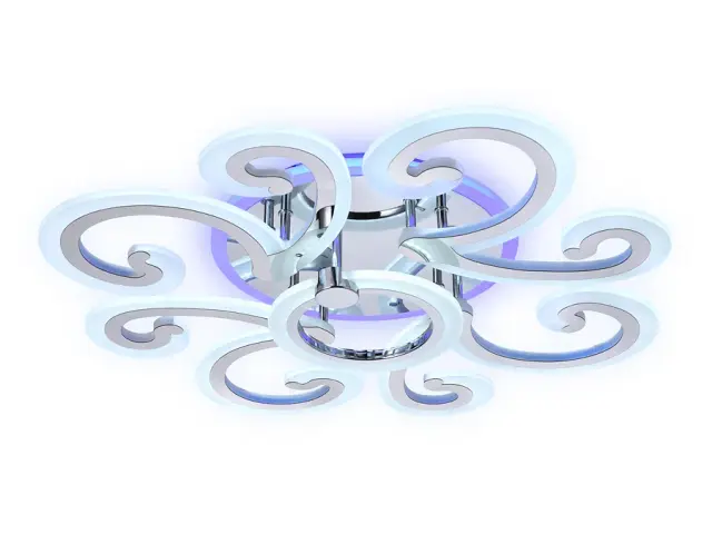 Люстра Ambrella Light FA5146 — хром, ракурс 3