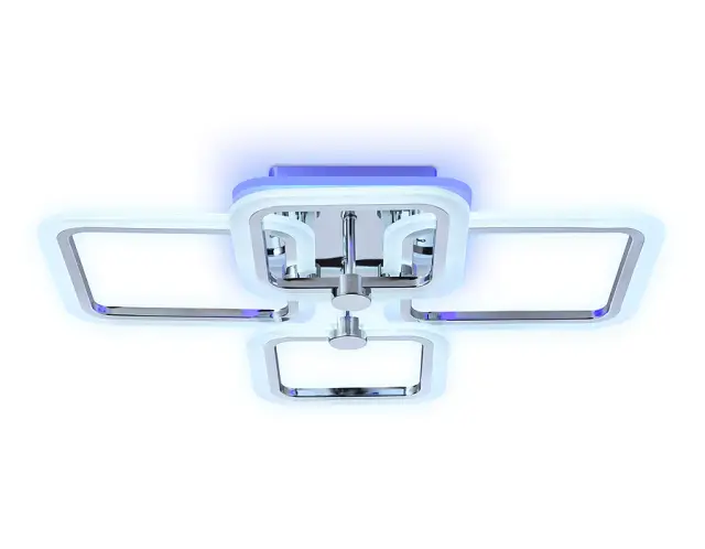Люстра Ambrella Light FA534 — хром, ракурс 3