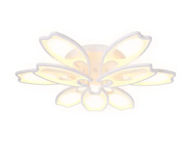 Люстра Ambrella Light FA579 — белый, ракурс 3