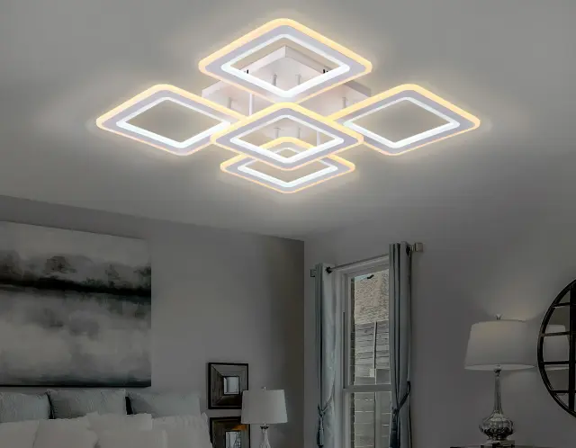 Люстра Ambrella Light FA866 — белый, ракурс 2