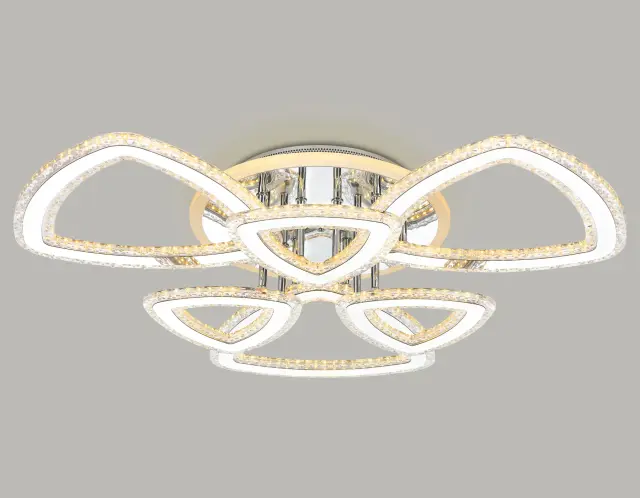 Люстра Ambrella Light FA8861 — хром, ракурс 3