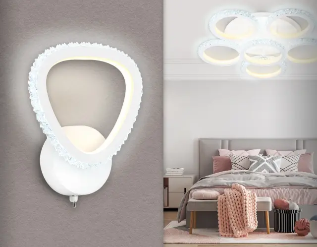 Бра Ambrella Light FA9557 — белый, ракурс 3