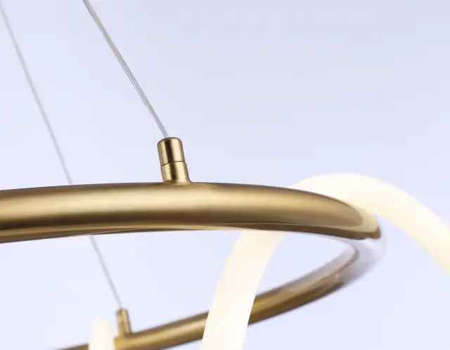 Светильник Ambrella Light FL10503 — латунь, ракурс 3