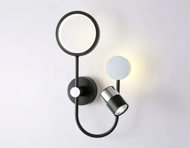 Бра Ambrella Light FL51601 — черный, ракурс 4