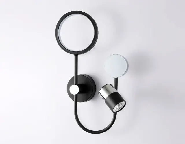 Бра Ambrella Light FL51601 — черный, ракурс 5