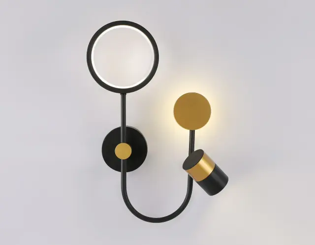 Бра Ambrella Light FL51602 — черный, ракурс 5