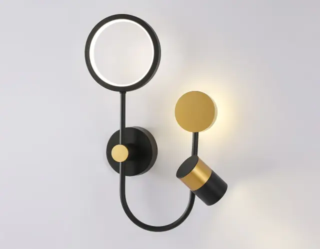 Бра Ambrella Light FL51602 — черный, ракурс 6