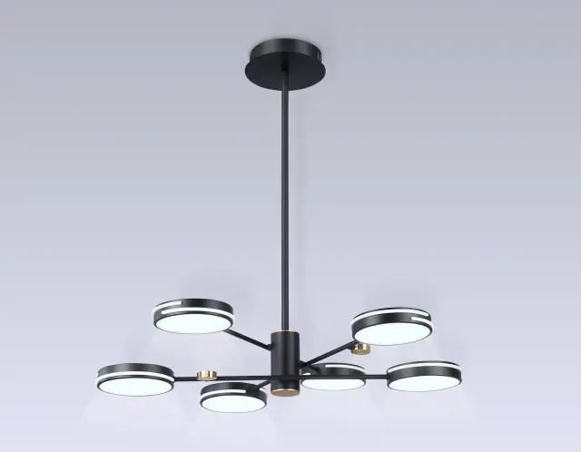 Люстра Ambrella Light FL51639 — черный, ракурс 3