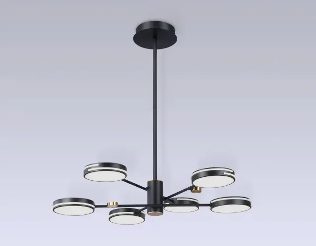 Люстра Ambrella Light FL51639 — черный, ракурс 4