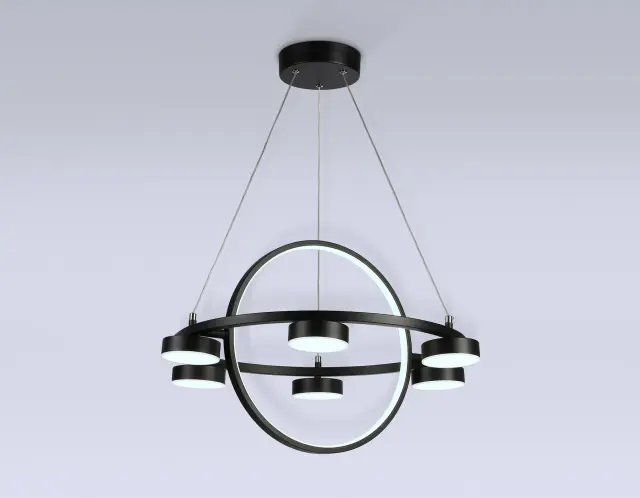 Люстра Ambrella Light FL51775 — черный, ракурс 3