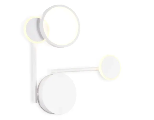 Бра Ambrella Light FL5197 — белый, ракурс 3