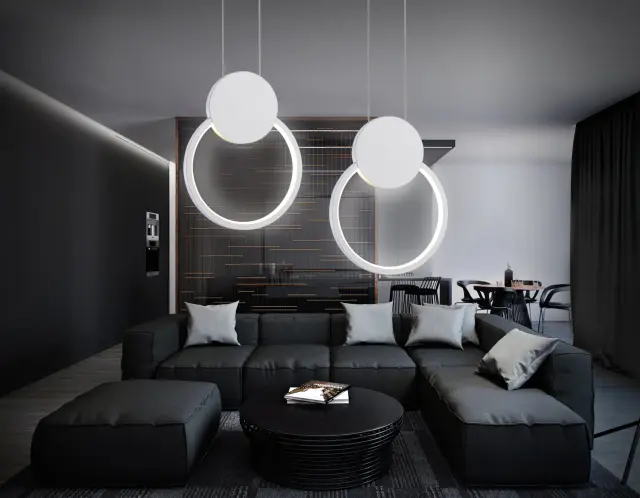 Светильник Ambrella Light FL5251 — белый, ракурс 3