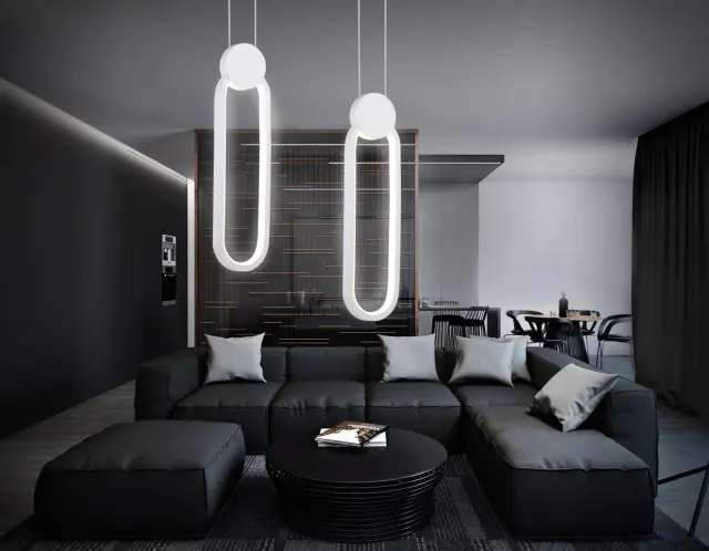 Светильник Ambrella Light FL5260 — белый, ракурс 3
