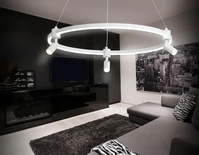 Светильник Ambrella Light FL5292 — белый, ракурс 3