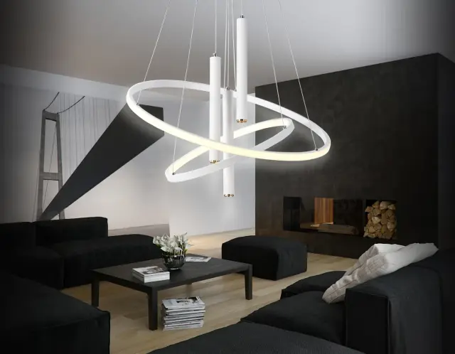 Светильник Ambrella Light FL5371 — белый, ракурс 3