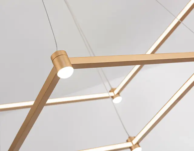 Светильник Ambrella Light FL5599 — золотой, ракурс 2