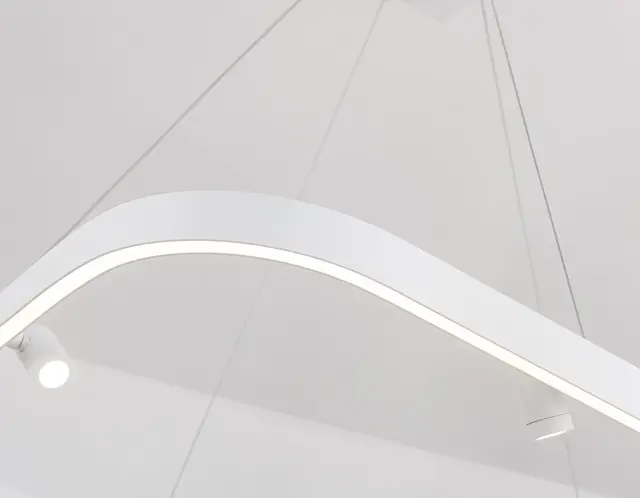 Светильник Ambrella Light FL5802 — белый, ракурс 3