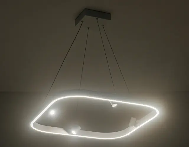 Светильник Ambrella Light FL5802 — белый, ракурс 6