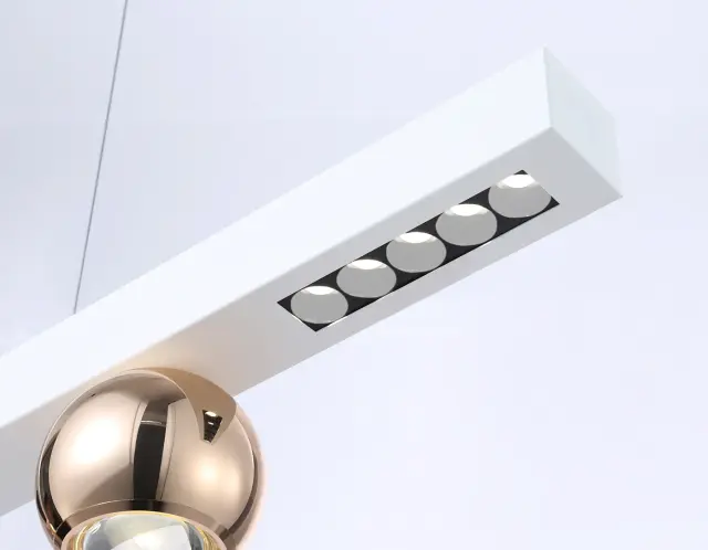 Светильник Ambrella Light FL5955 — белый, ракурс 2