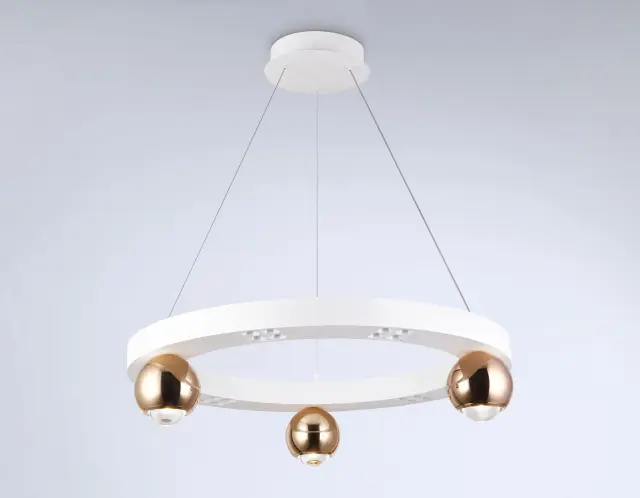 Светильник Ambrella Light FL5959 — белый, ракурс 3