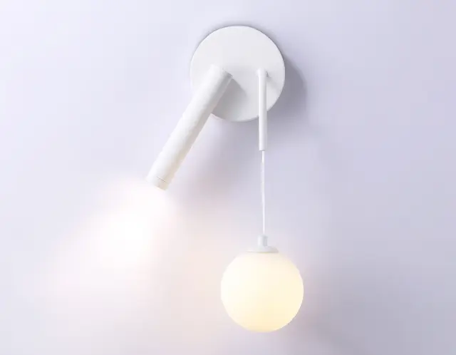 Бра Ambrella Light FL66383 — белый, ракурс 4