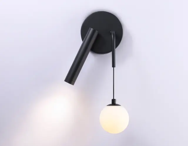 Бра Ambrella Light FL66385 — черный, ракурс 4