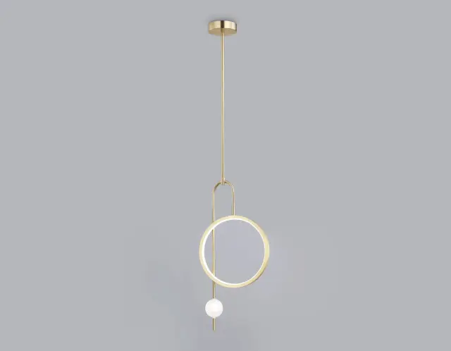 Светильник Ambrella Light FL66437 — латунь, ракурс 4
