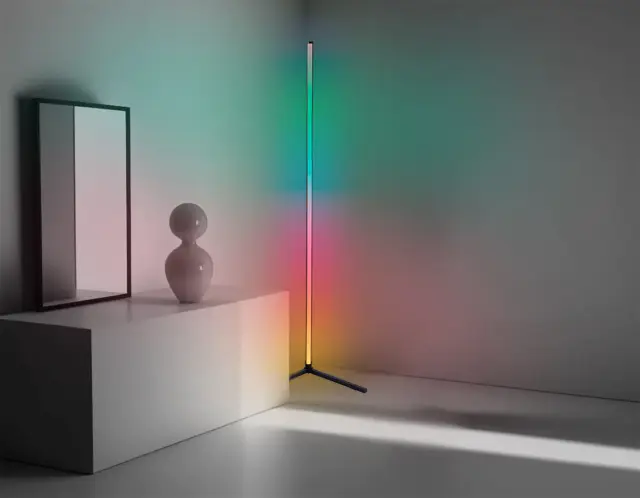 Торшер Ambrella Light FL8027 — черный, ракурс 6