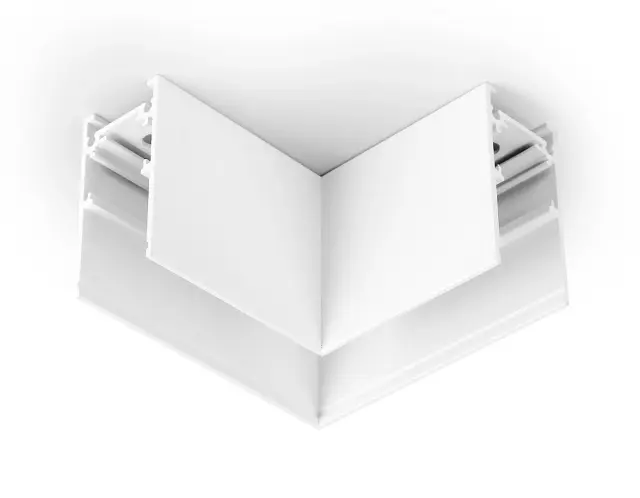 Коннектор угловой 90° для накладного шинопровода Magnetic 20 48В белый Ambrella Light GL3369
