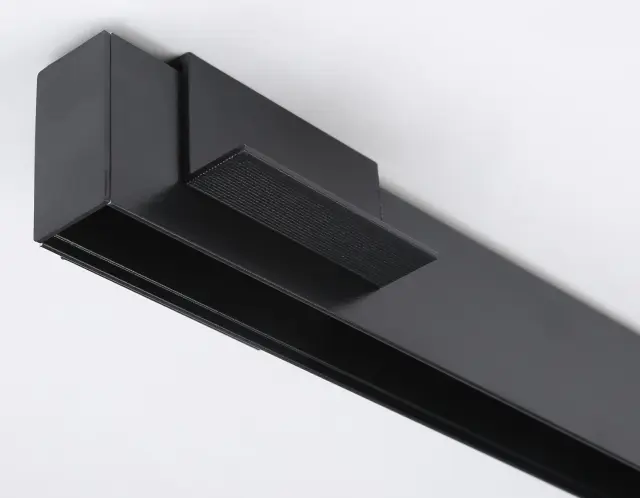 Крепление для встраиваемого монтажа накладного шинопровода Magnetic 20 48В черный Ambrella Light GL3601, ракурс 3