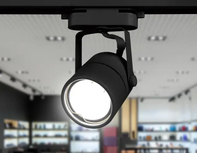 Трековый светильник Ambrella Light GL5102 — черный, ракурс 2